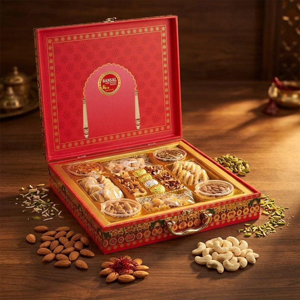 Bansal Sweets packaging