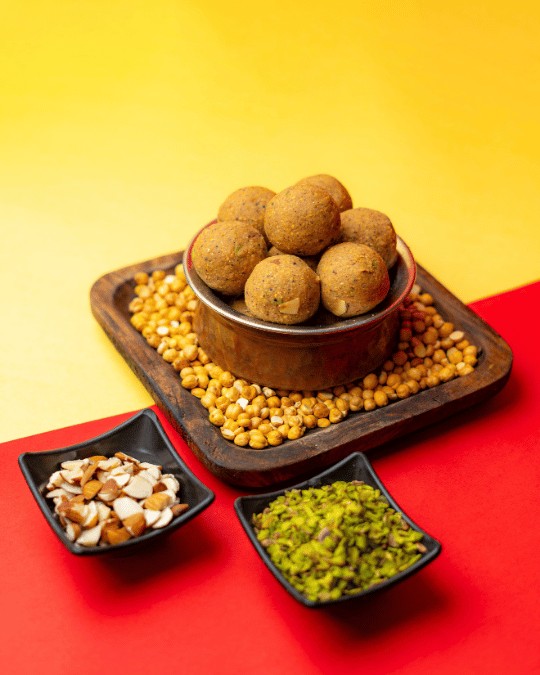 Roasted Chana Ladoo